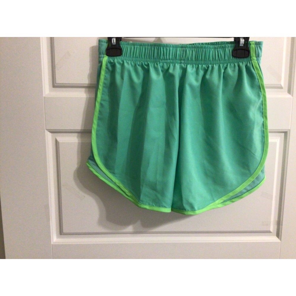 Nike Women's Tempo Brief Lined Running Shorts CU8890-364 Green Size‎ S - Picture 2 of 2
